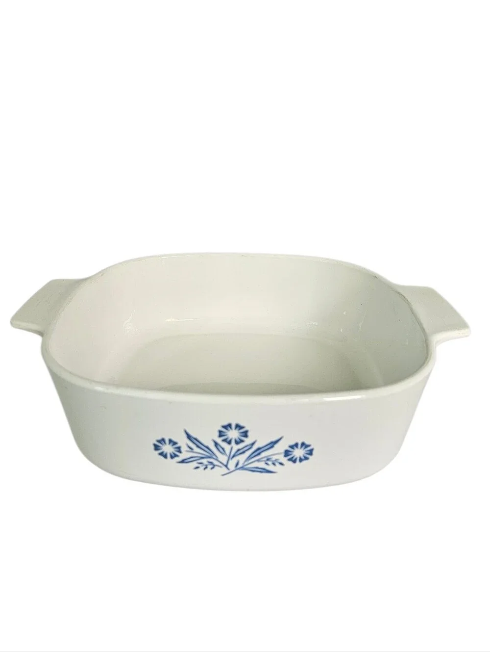 Classic CorningWare 2-qt square Casserole Model A-2-B in the Blue Cornflower